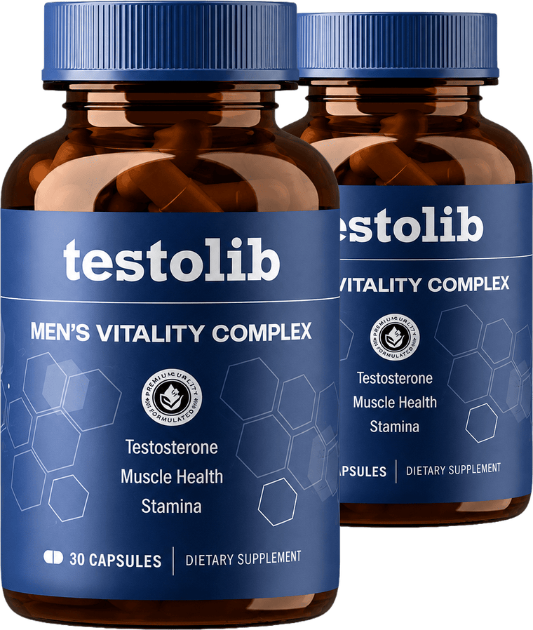 Testolib Men's Vitality Complex — Cure de 60 jours